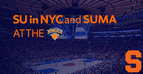SU in NYC and SUMA at the Knicks