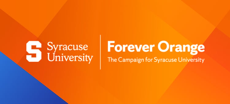 Syracuse University Forever Orange the campaign for Syracuse University