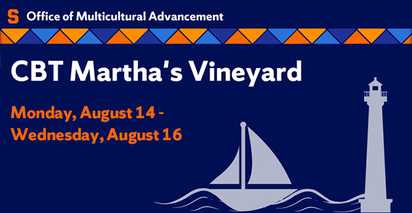 CBT Martha's Vineyard August 14-16